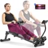 Sunny Health & Fitness Smart Compact Hydraulic Rower